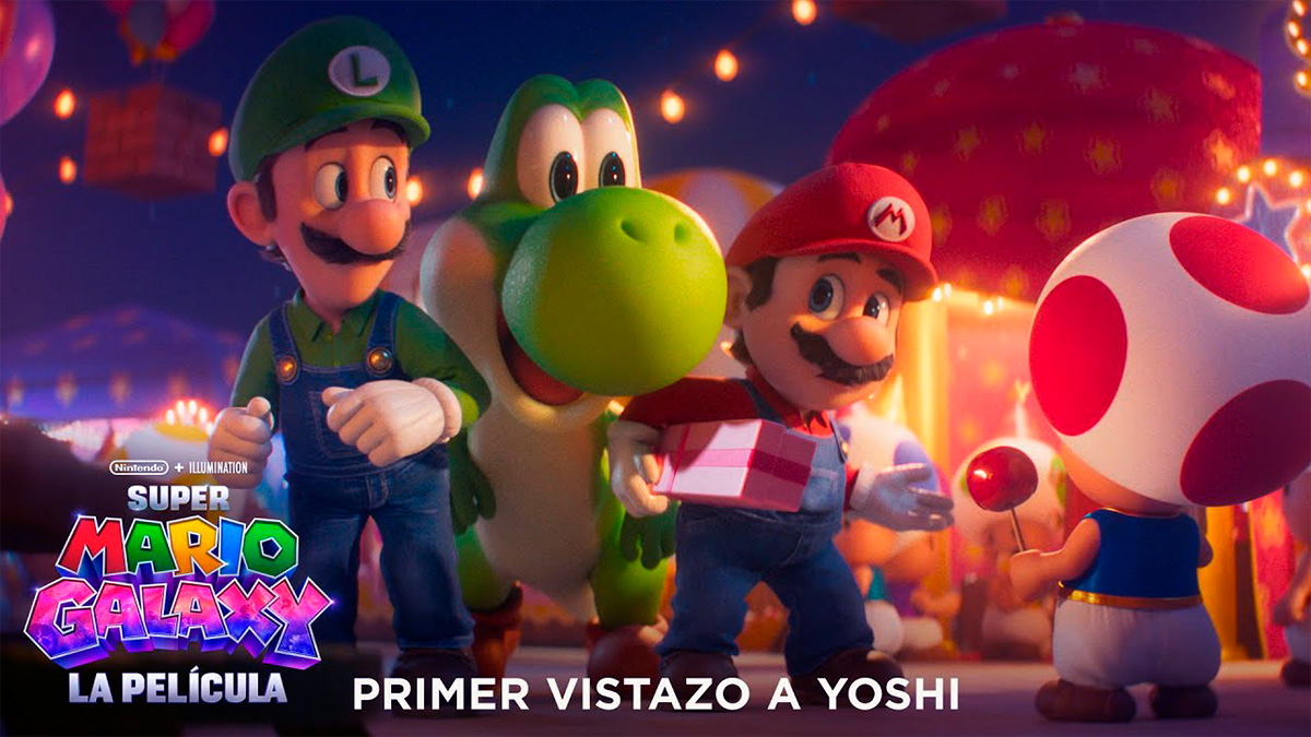 3 trailers de Super Mario La Película 2 con Yoshi incluido