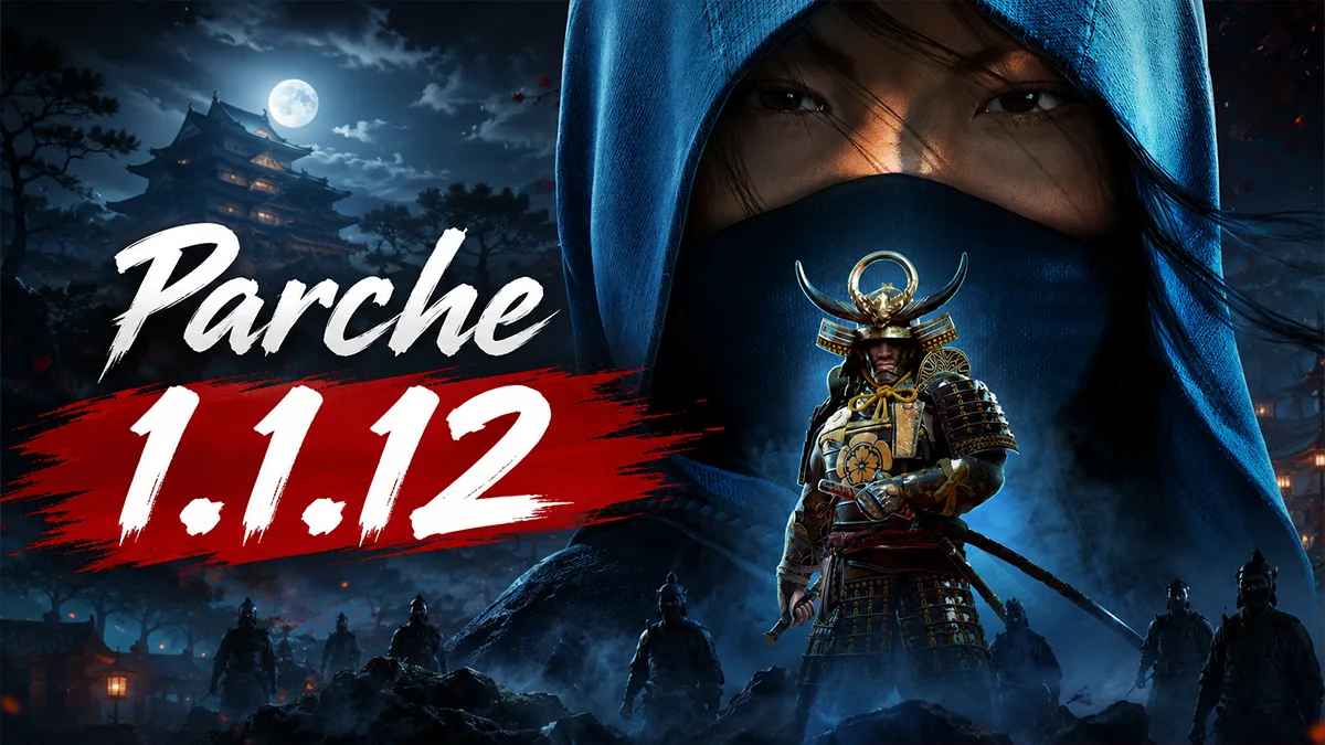 AC Shadows recibe el parche 1.1.12: todas las novedades