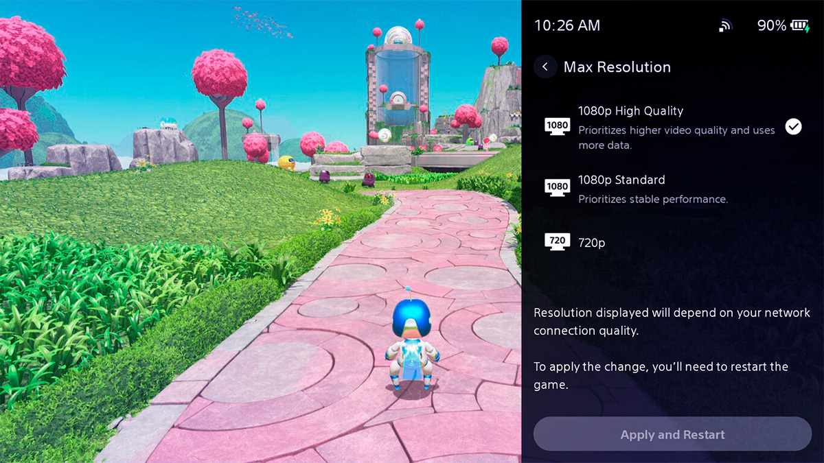 Actualización de PlayStation Portal mejora calidad de juego