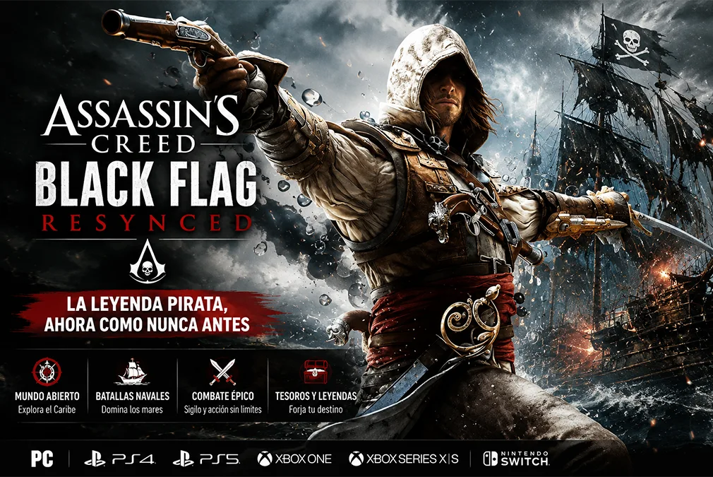 Assassin's Creed Black Flag Resynced: Guía Completa 2026