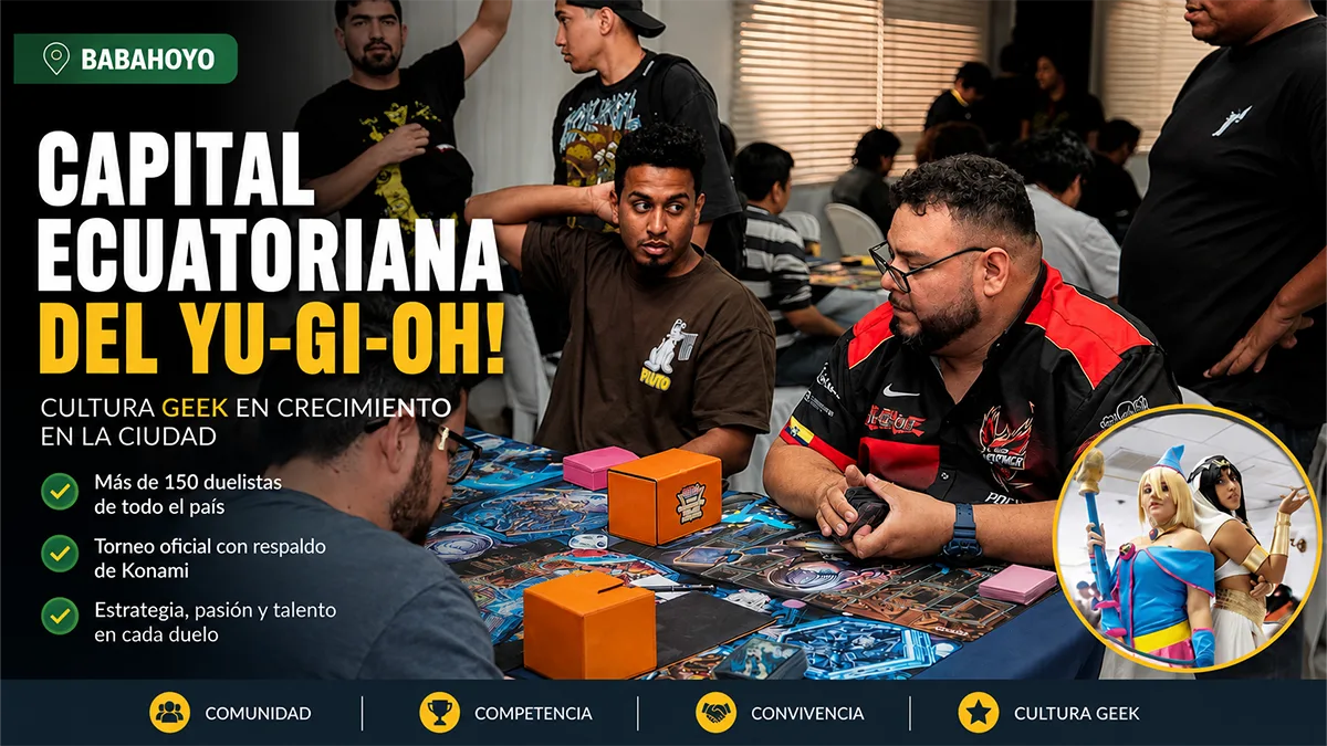 Babahoyo celebra su primer Regional Oficial de Yu-Gi-Oh!
