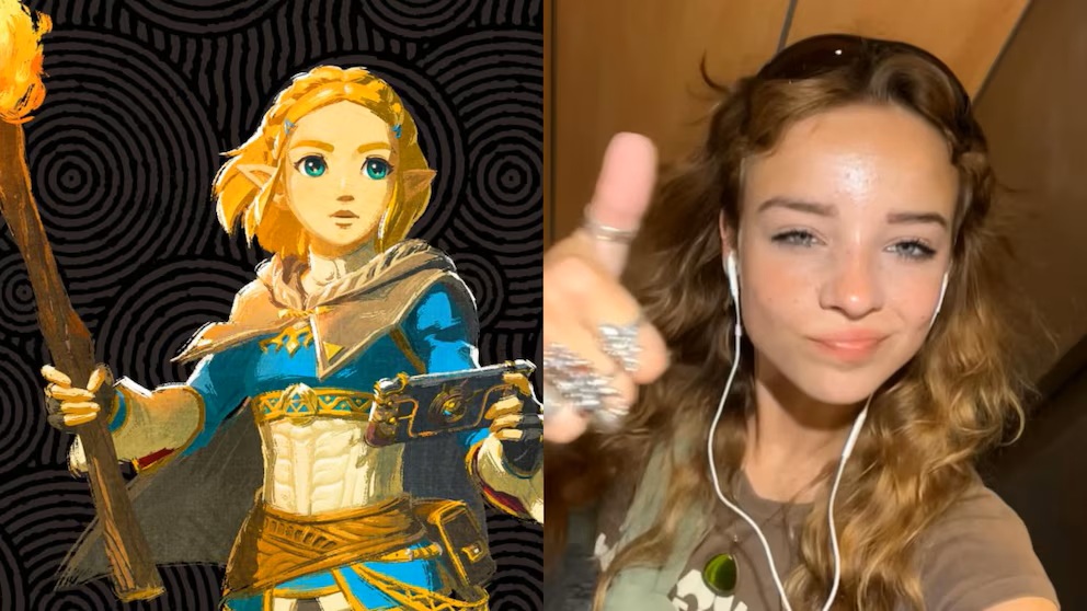 Bo Bragason como Zelda en The Legend of Zelda Movie