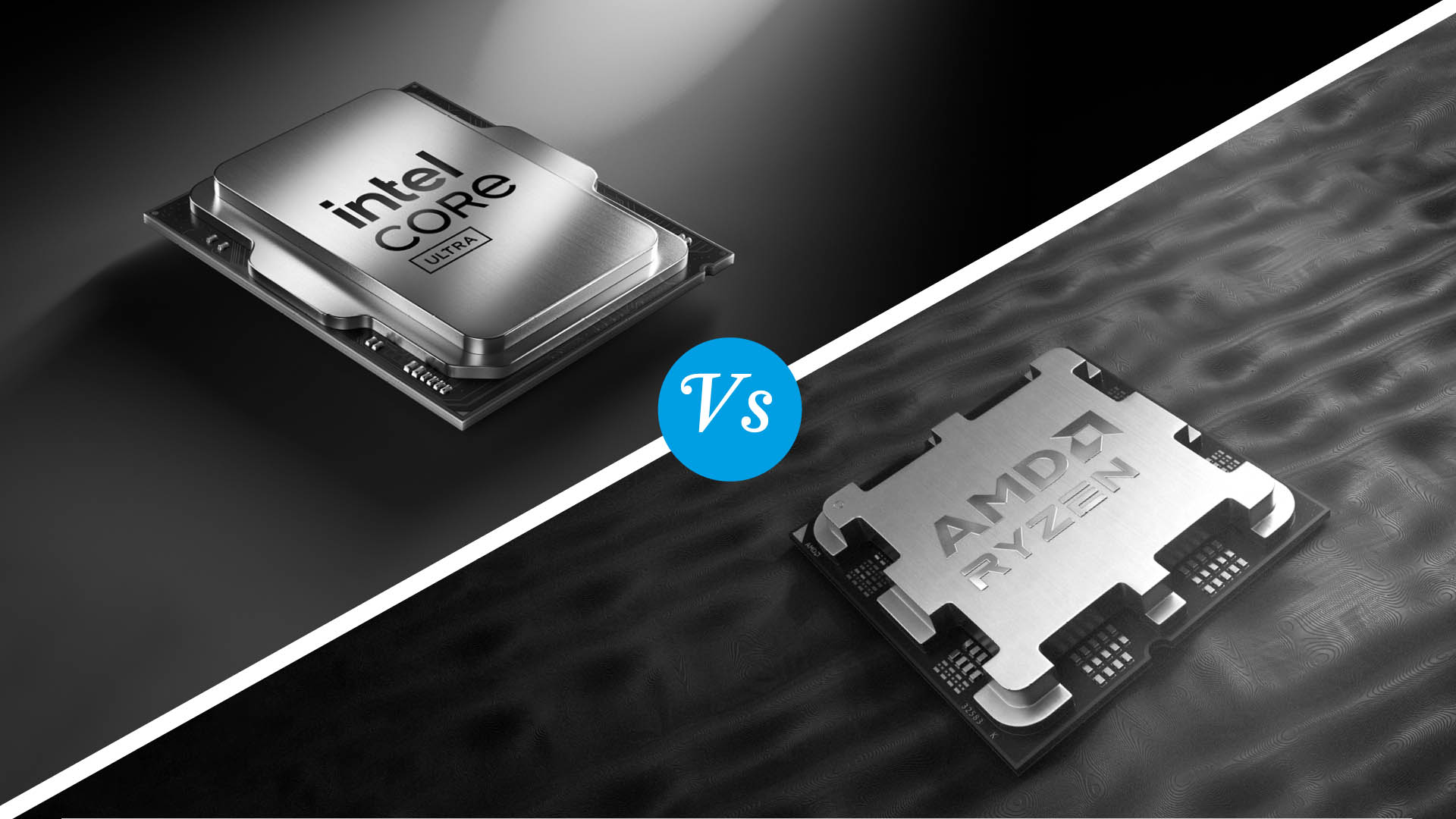 Comparativa de procesadores Intel Core y AMD Ryzen