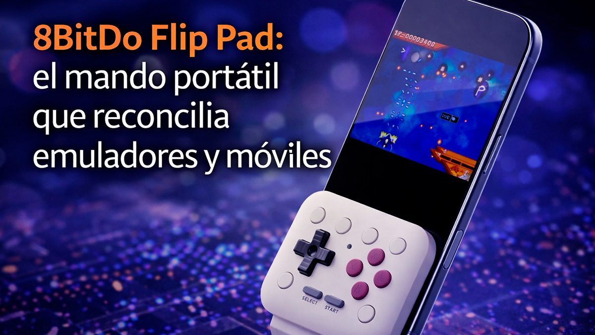 Convierte tu móvil en consola portátil mando retro 8BitDo HD