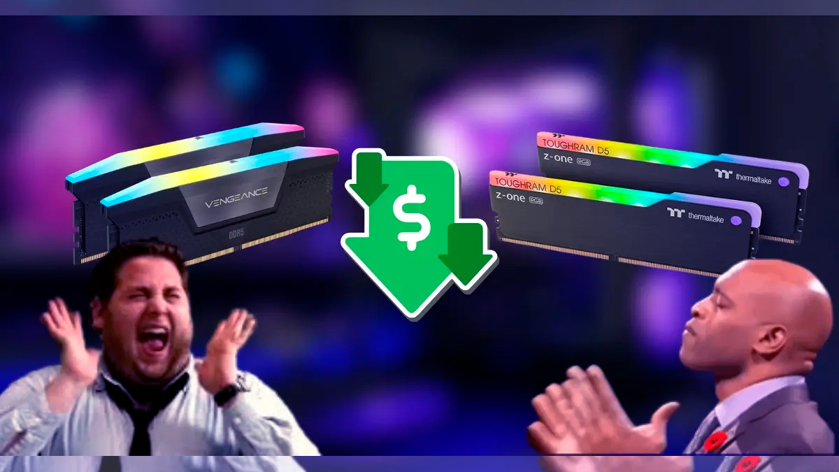 DDR5 cae en precio y Google sería la causa principal