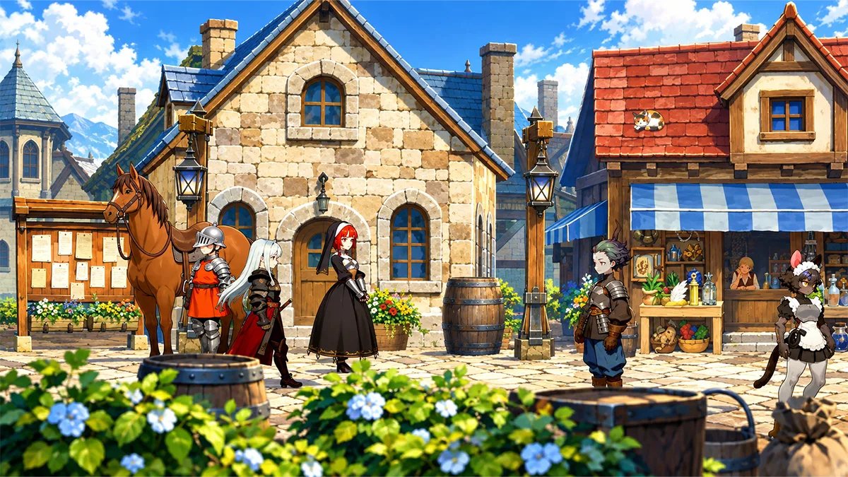 Dawngazer: el nuevo RPG del director de Unicorn Overlord