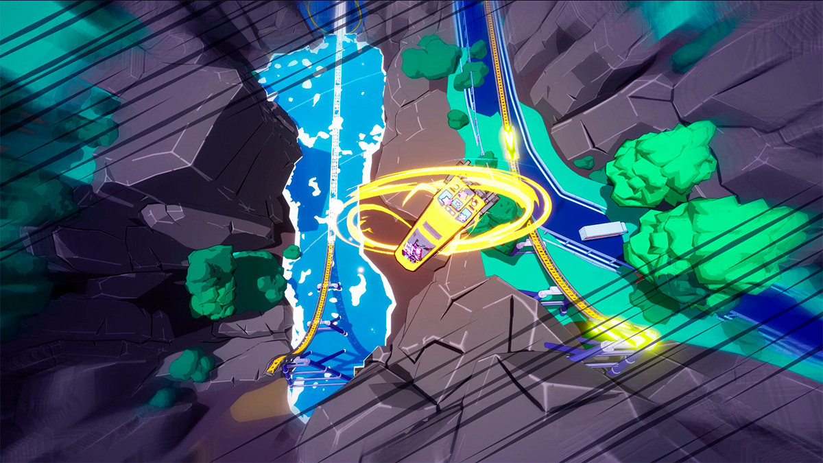 Denshattack: haz un kickflip con un tren en acción extrema