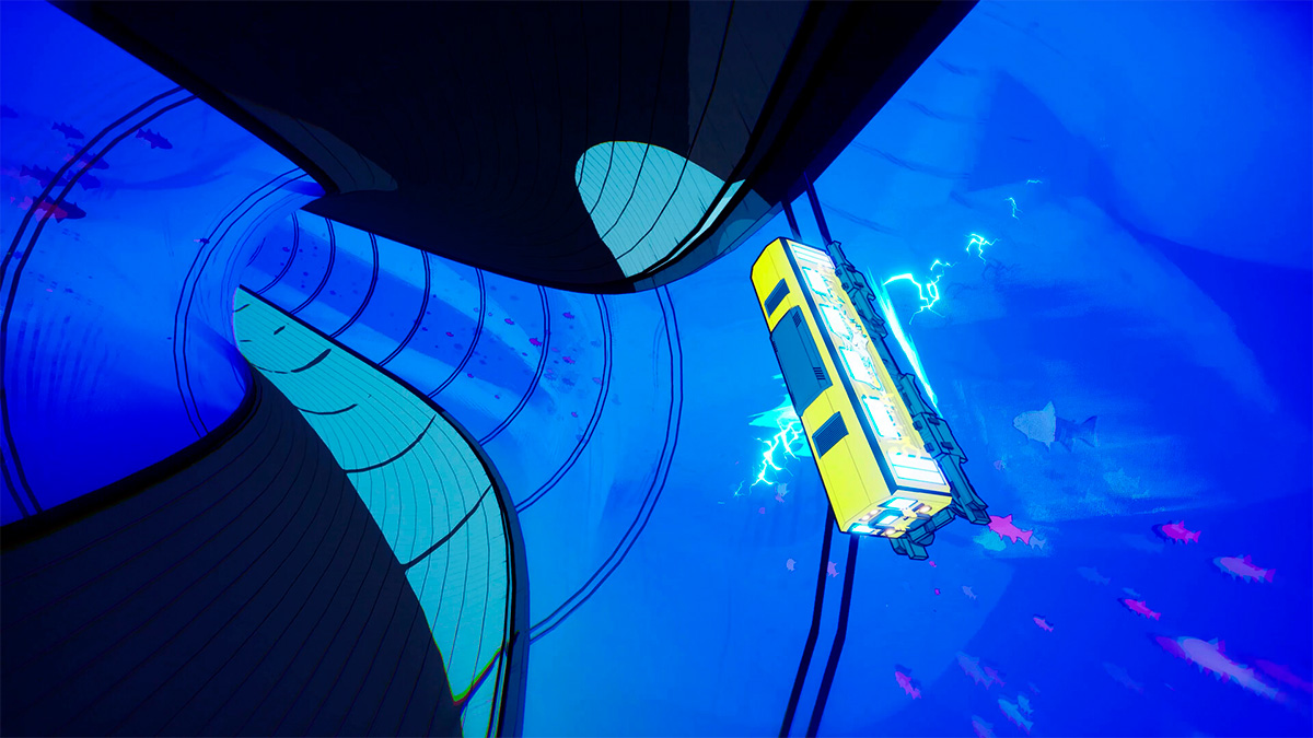 Denshattack: haz un kickflip con un tren en acción extrema