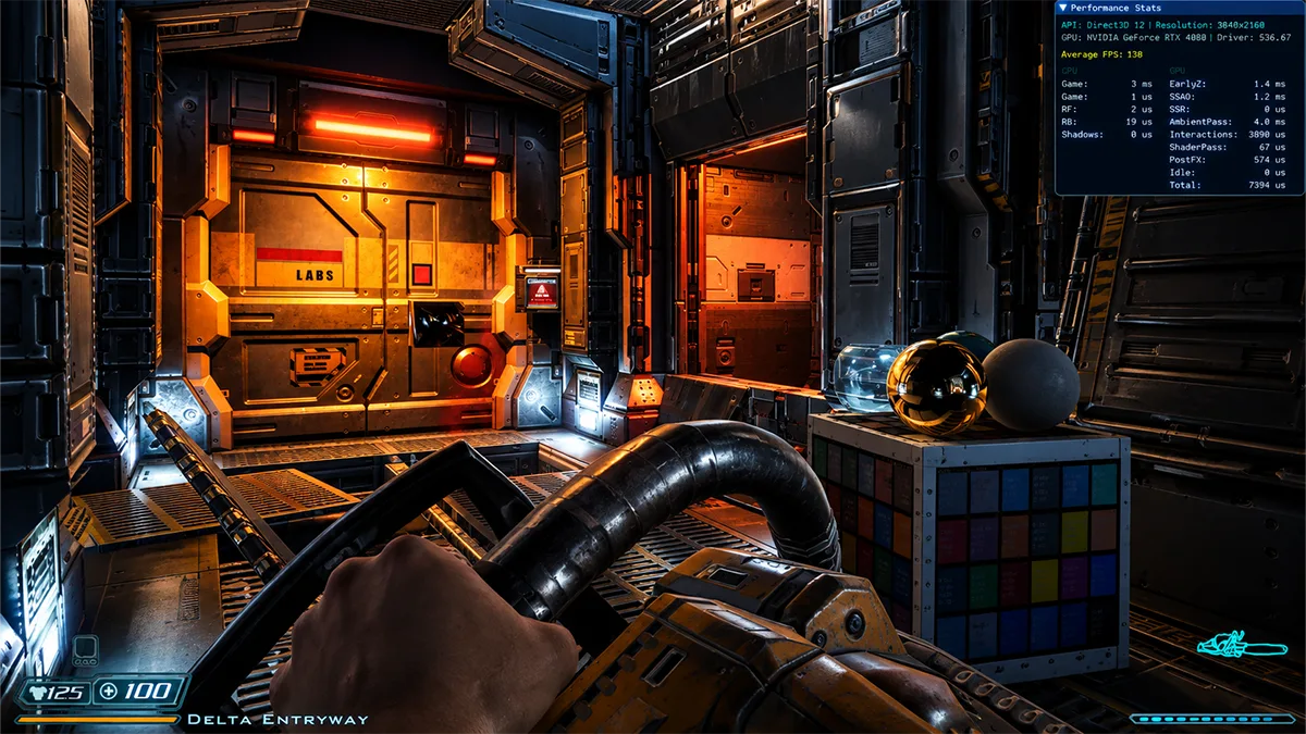 Doom 3 BFG Edition luce muy bien con path tracing y DLSS
