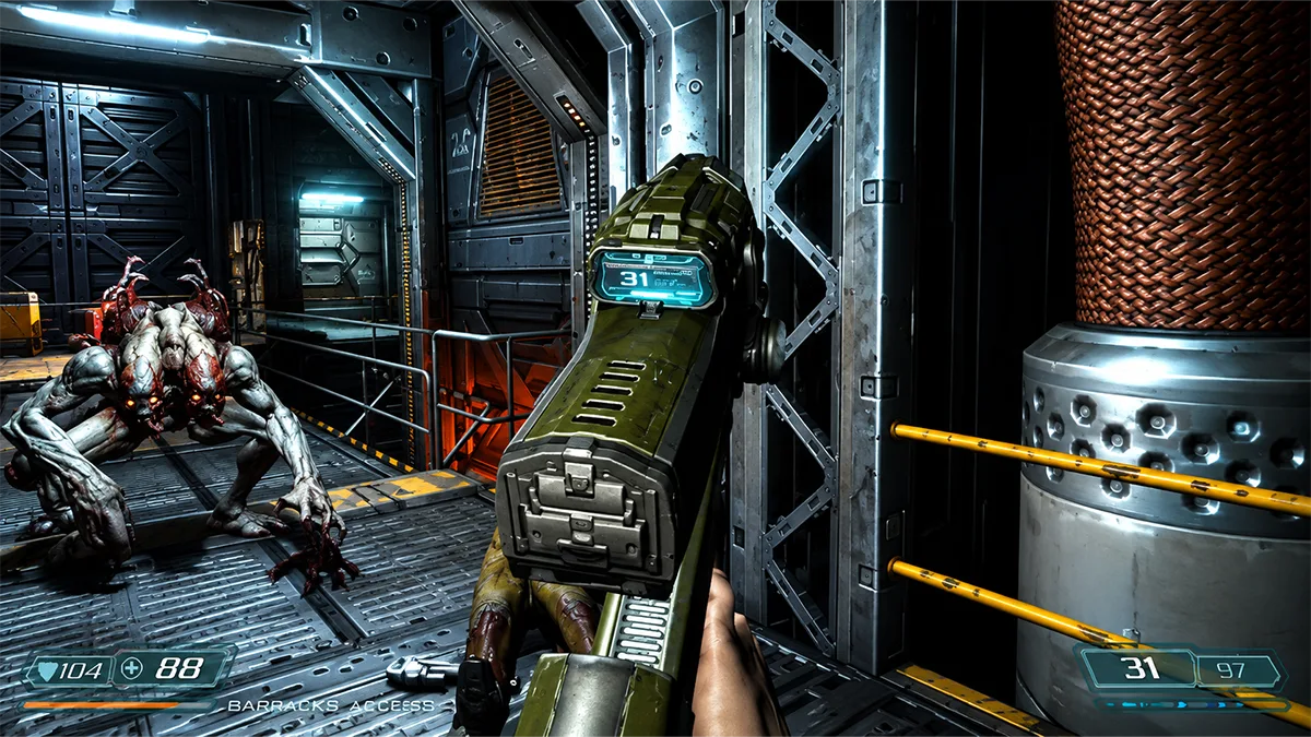 Doom 3 BFG Edition luce muy bien con path tracing y DLSS