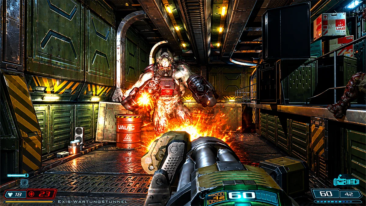 Doom 3 BFG Edition luce muy bien con path tracing y DLSS