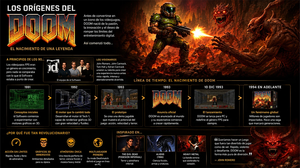El Lore de Doom (Saga): Historia Completa Explicada