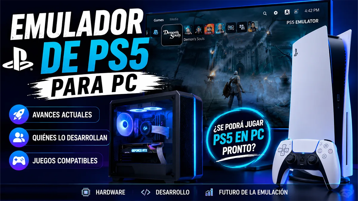 Emulador de PS5 para PC: todo lo que se sabe hasta hoy