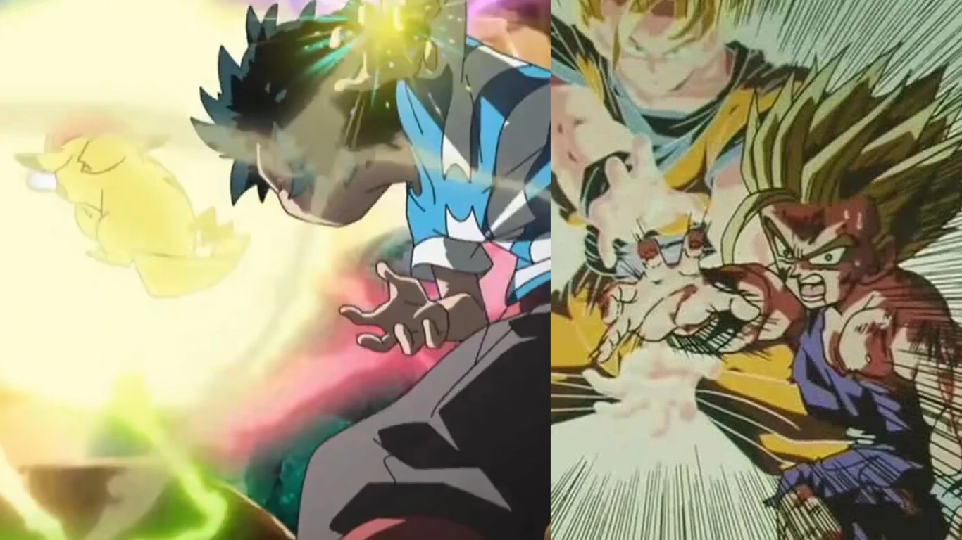En una batalla, Pikachu realizó un legendario Kamehameha