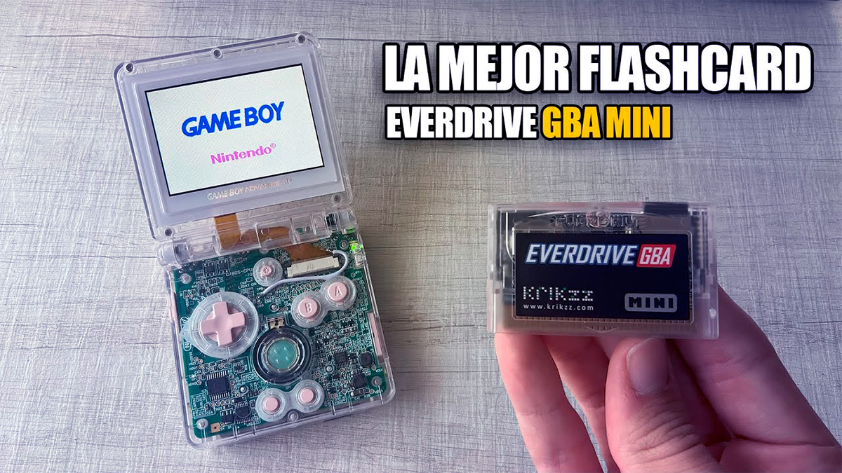 EverDrive GBA Pro: cartucho flash para Game Boy Advance top!