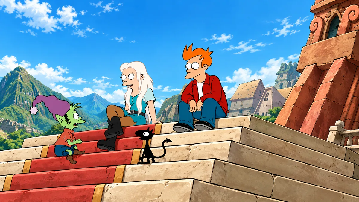 Futurama y Desencanto detalles de su crossover especial
