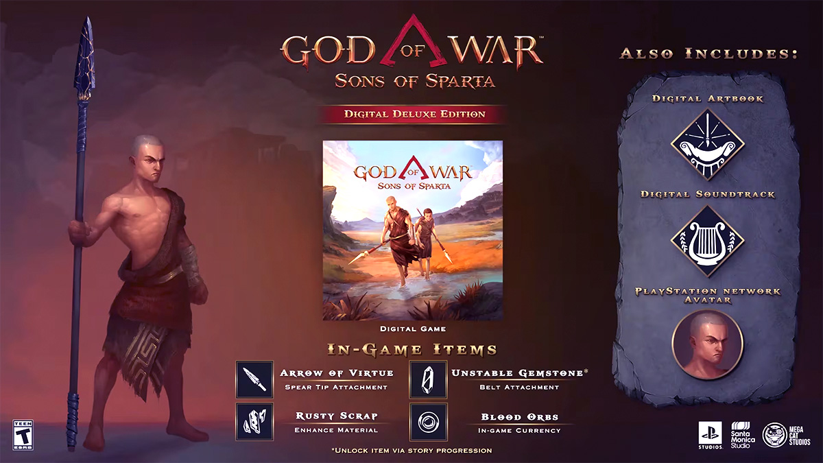 God of War 2D es real: Sons of Sparta ya disponible y barato