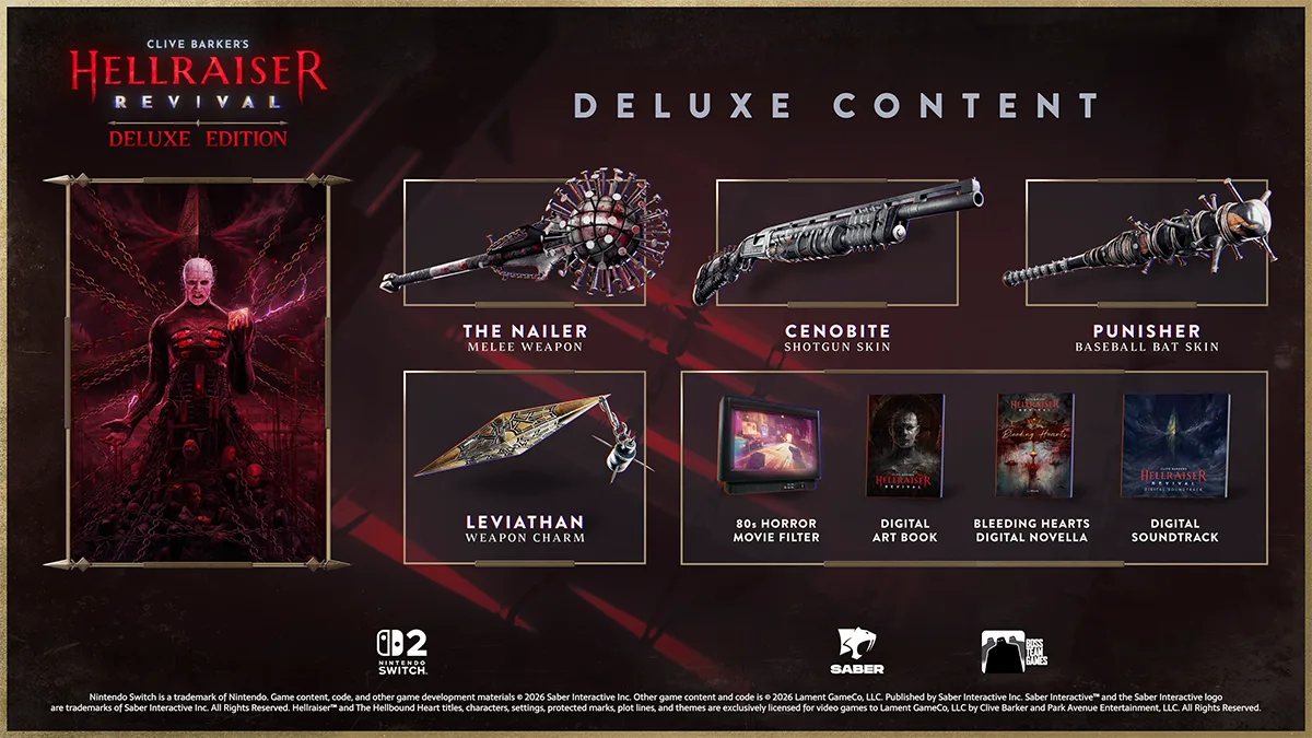 Hellraiser: Revival en Switch 2: primer vistazo al terror