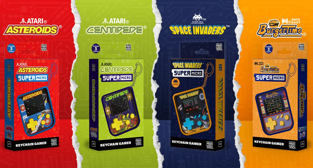 La empresa HyperMegaTech dio a conocer Super Micro Keychain Gamer