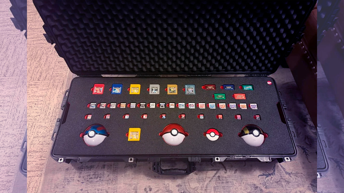 Juega Pokémon en el fin del mundo con este maletín