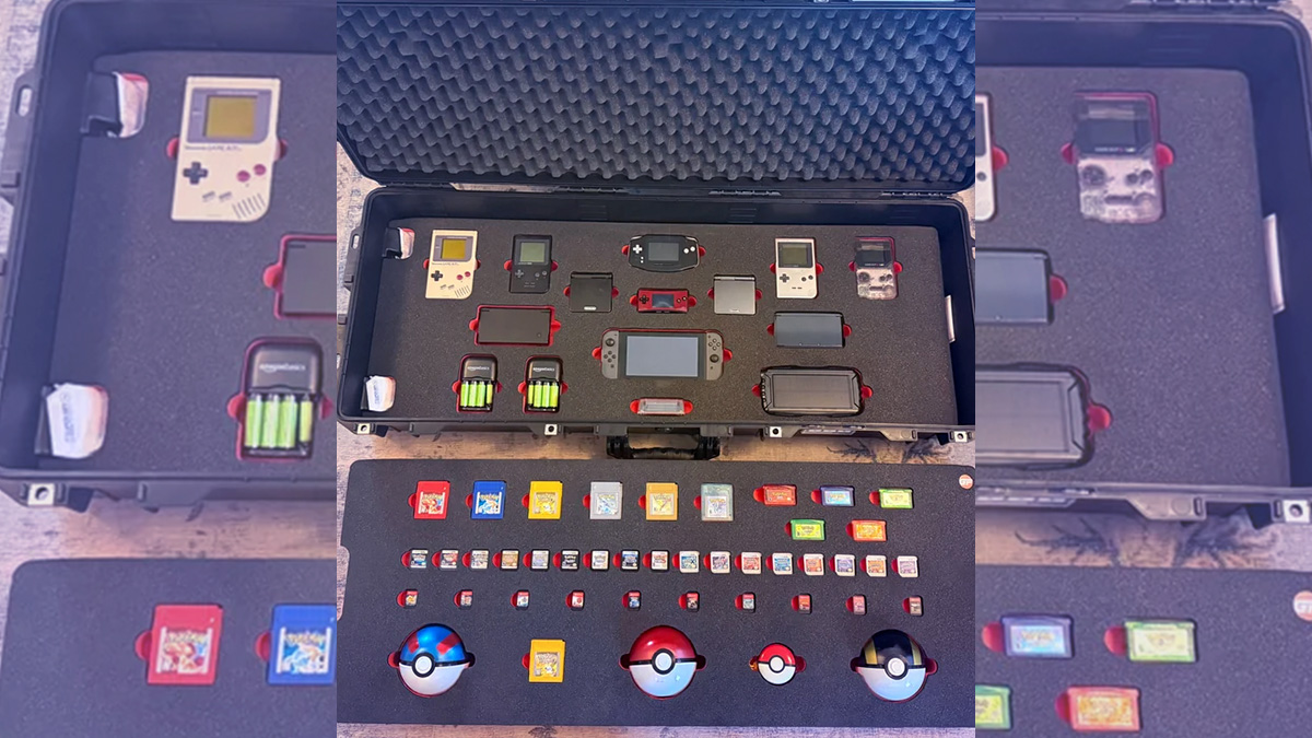 Juega Pokémon en el fin del mundo con este maletín