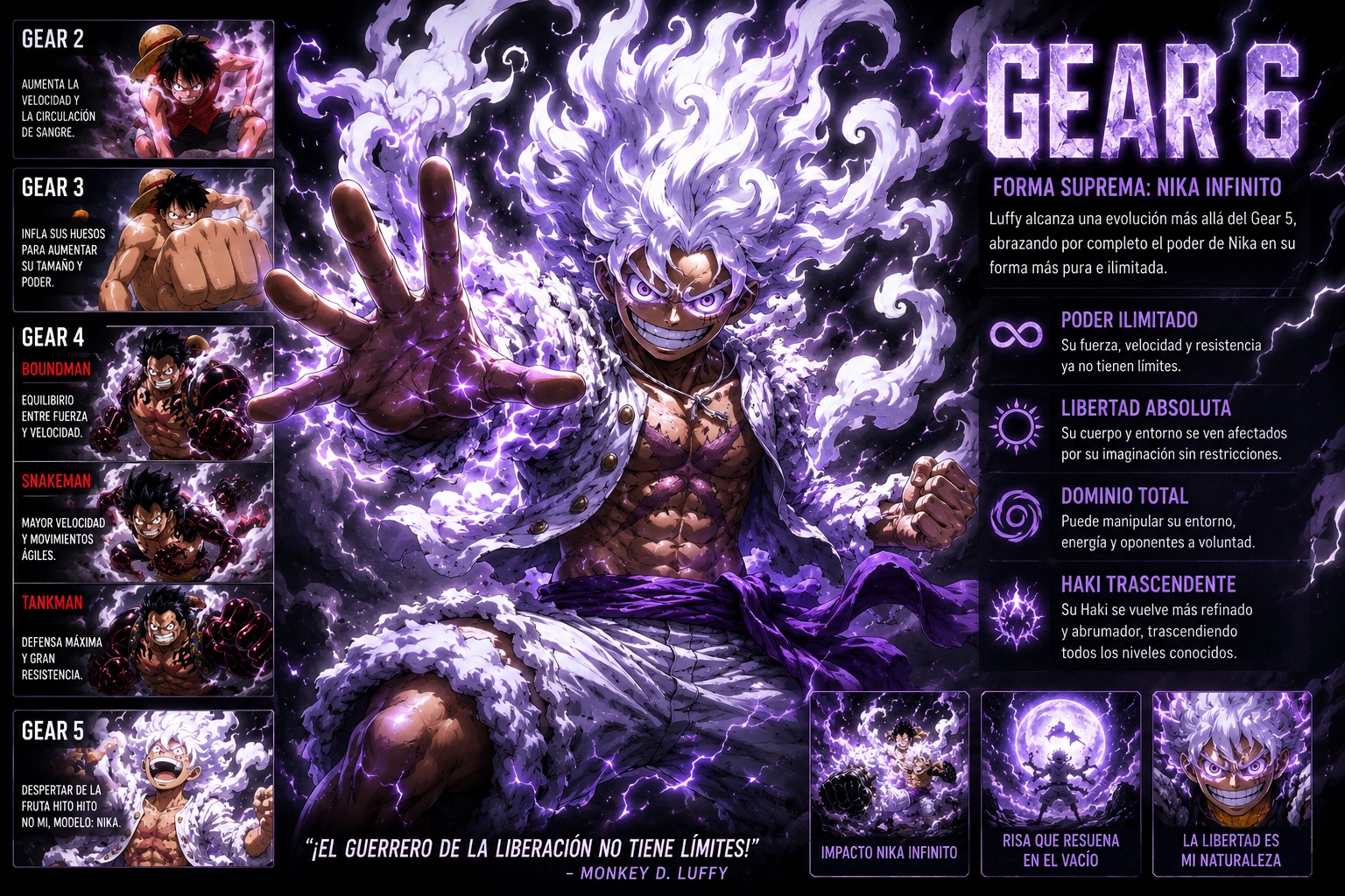 La nueva transformación de Luffy sorprende en One Piece