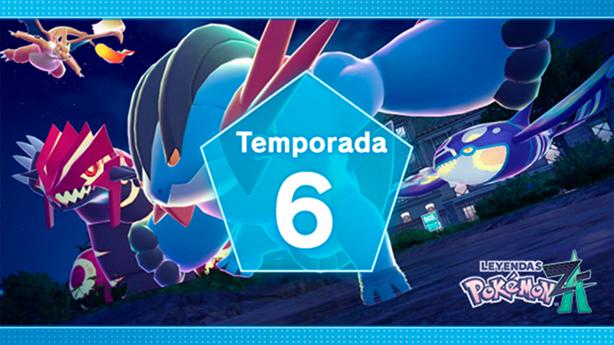 Leyendas Pokémon ZA regala 6 nuevas Megaevoluciones gratis