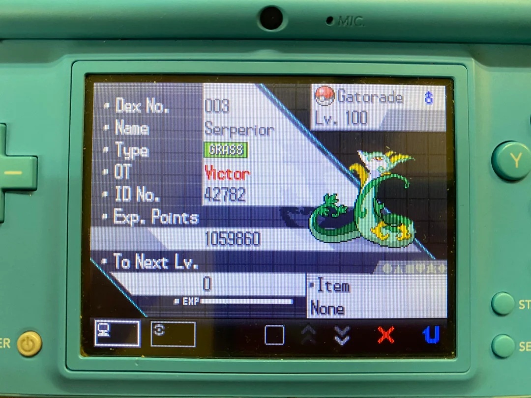 Logra que su Pokémon inicial alcance el nivel 100