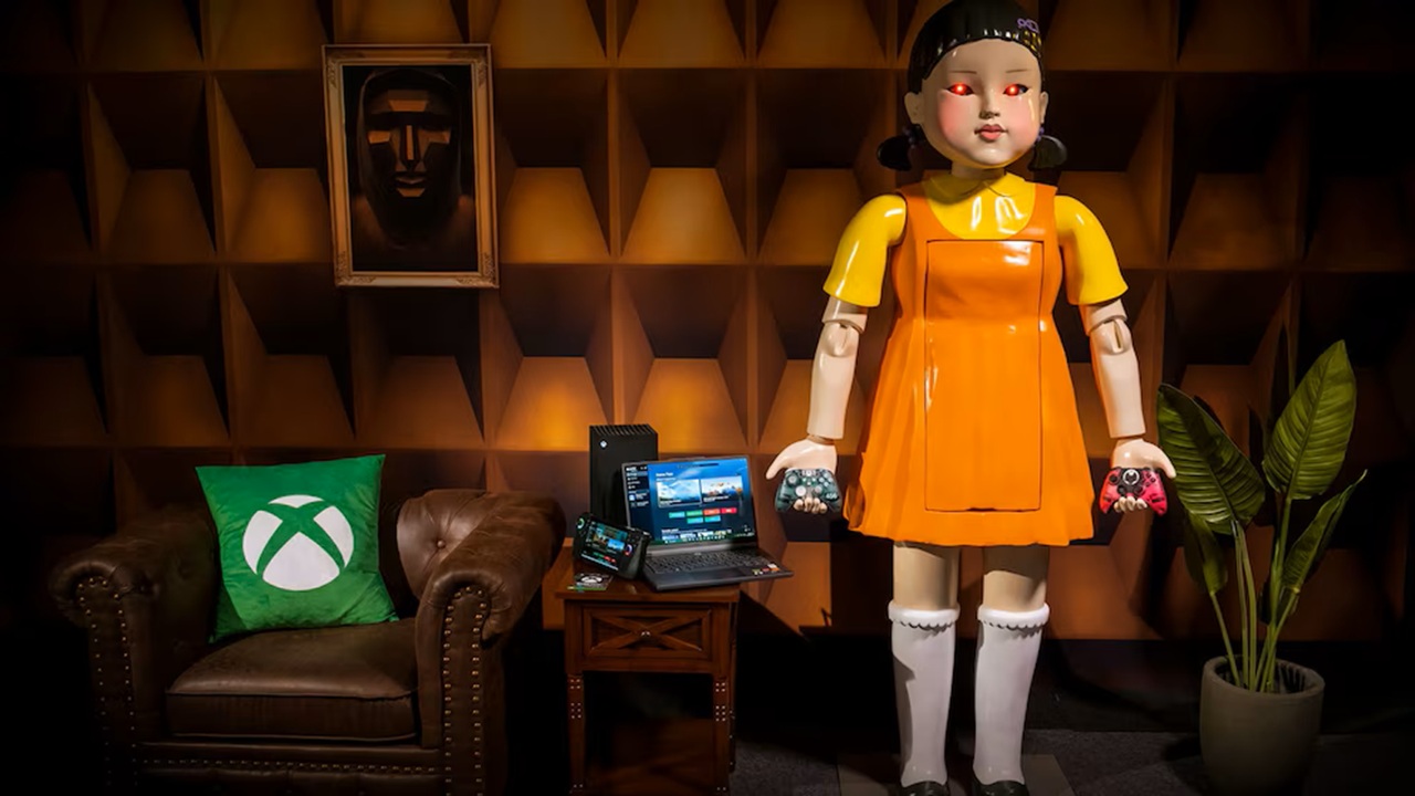 Los dos controles de Xbox