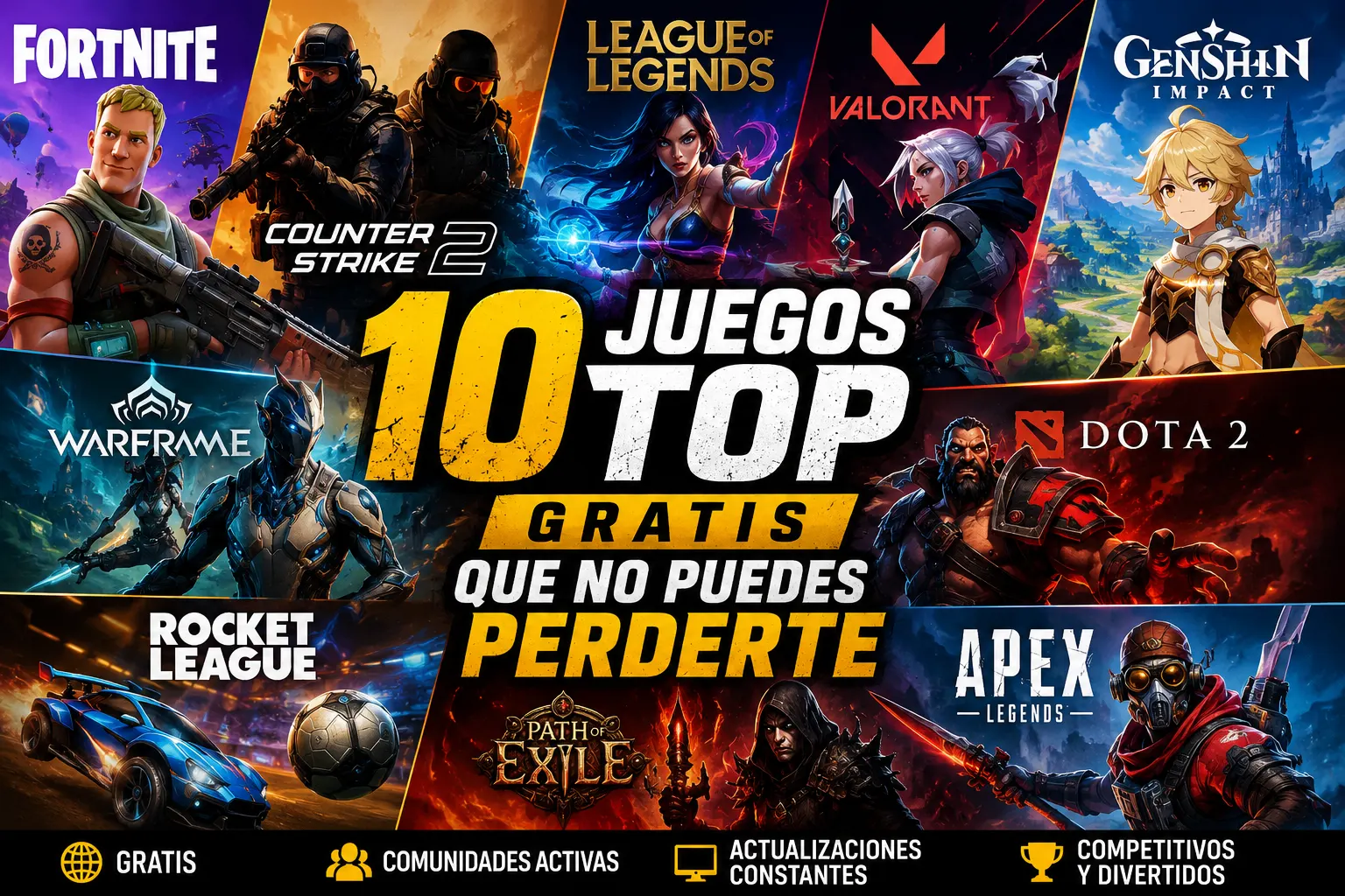 Los mejores juegos gratis para PC en 2026: Guía completa