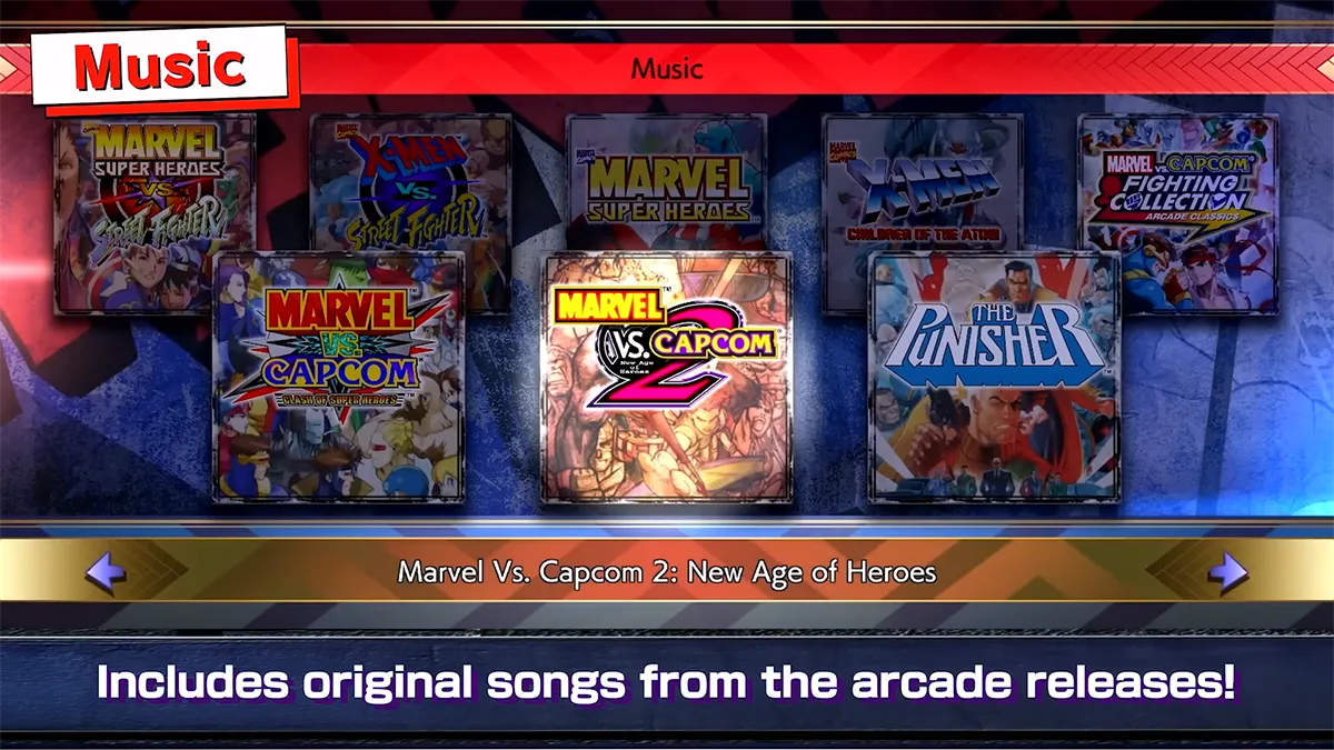 MARVEL vs CAPCOM Fighting Collection: juegos-requisitos