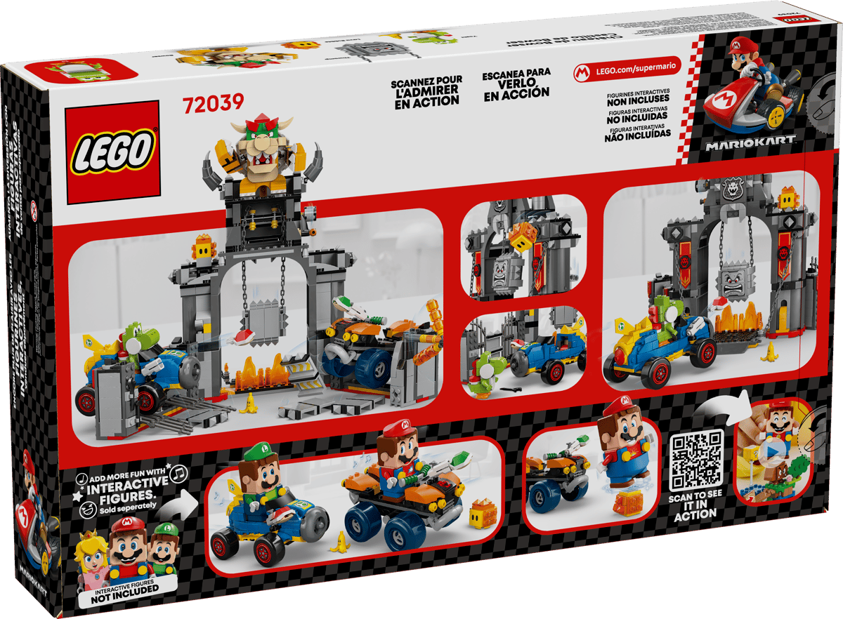 Mario Kart y el Castillo de Bowser llegan a LEGO