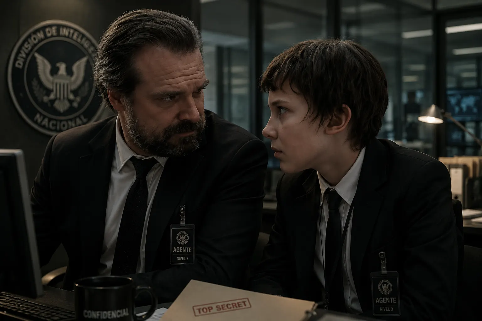 Netflix reúne a Millie Bobby Brown y David Harbour