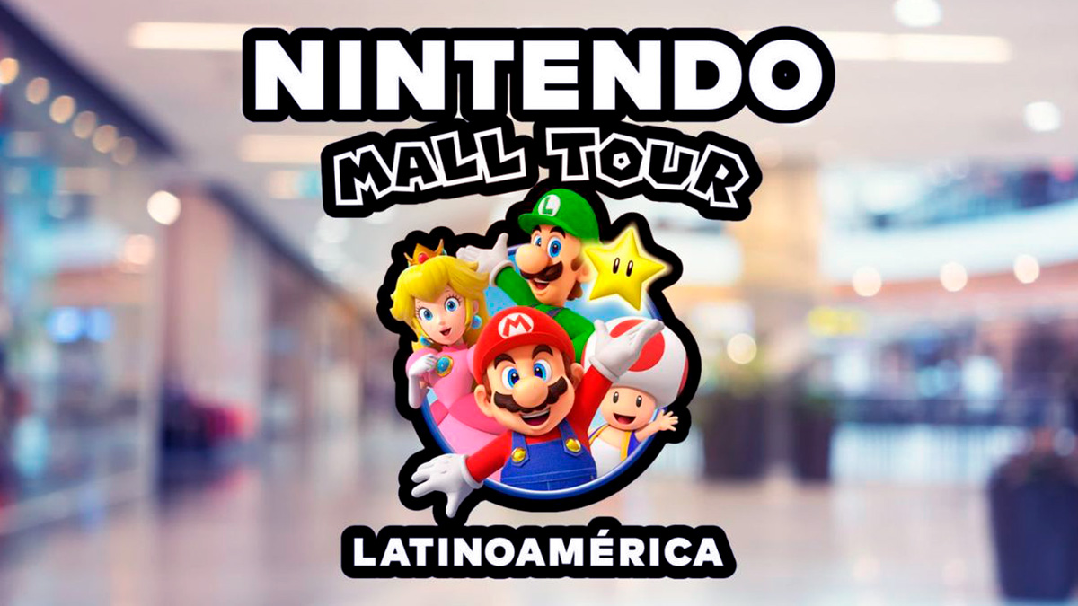 Nintendo Mall Tour 2025: sedes y fechas en América Latina
