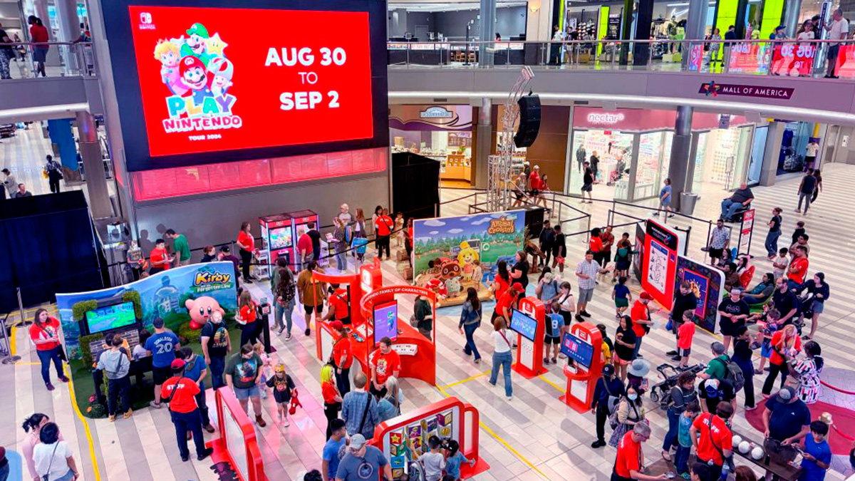 Nintendo Mall Tour 2025: sedes y fechas en América Latina