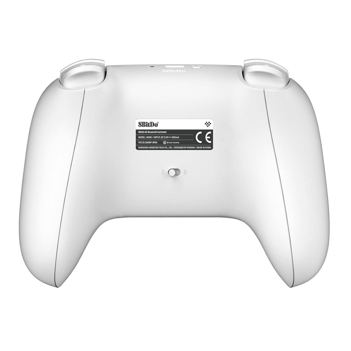 Nintendo Switch recibe mando 8BitDo 64 estilo N64 clásico