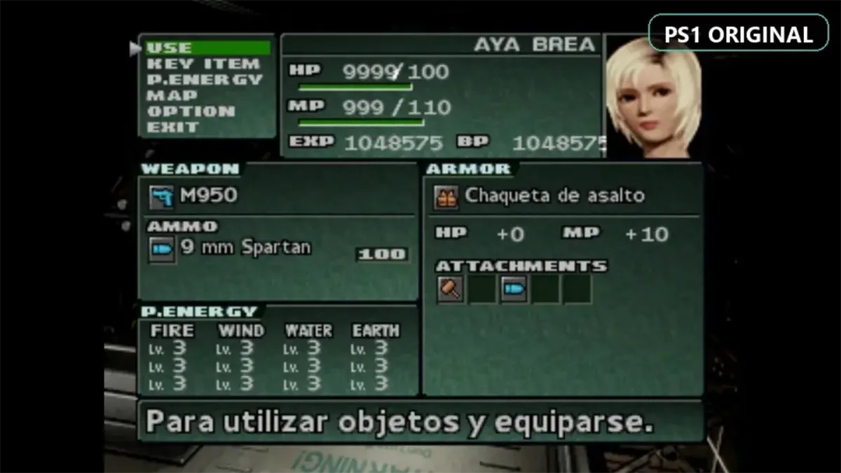 Parasite Eve 2 HD Remaster para PC: con gráficos HD