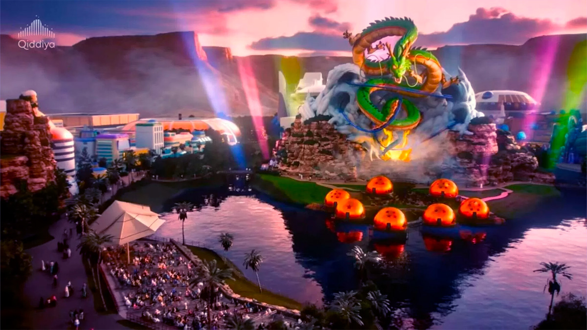 Parque Dragon Ball 2027: 500.000 m² y un Shenron de 70 metros