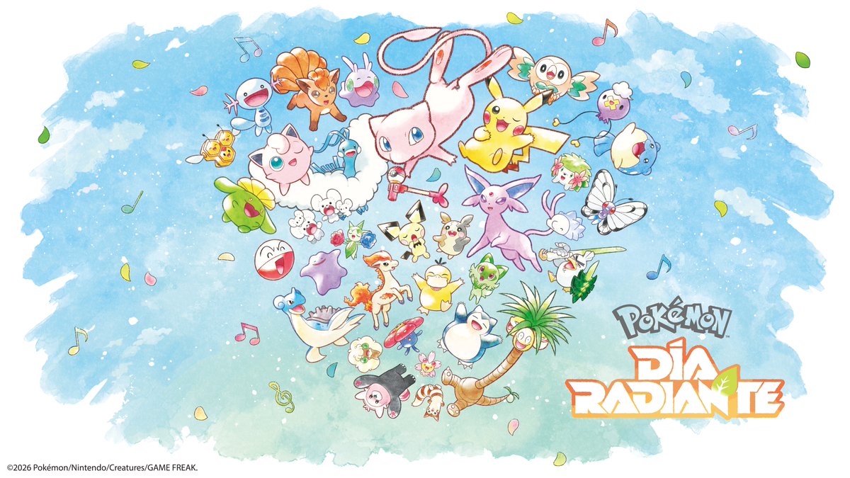Pokémon Día Radiante llega a México para toda la familia
