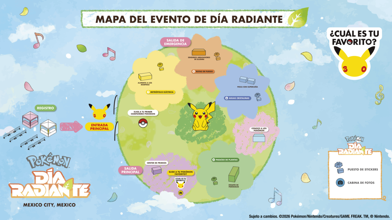 Pokémon Día Radiante llega a México para toda la familia