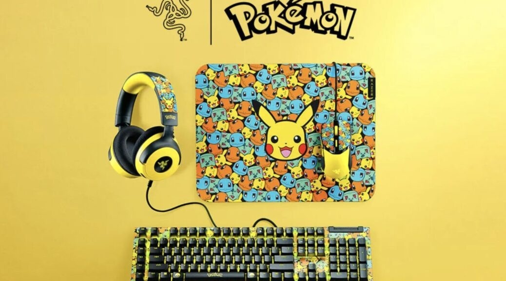 Pokémon Company y Razer presentan su nueva línea para PC
