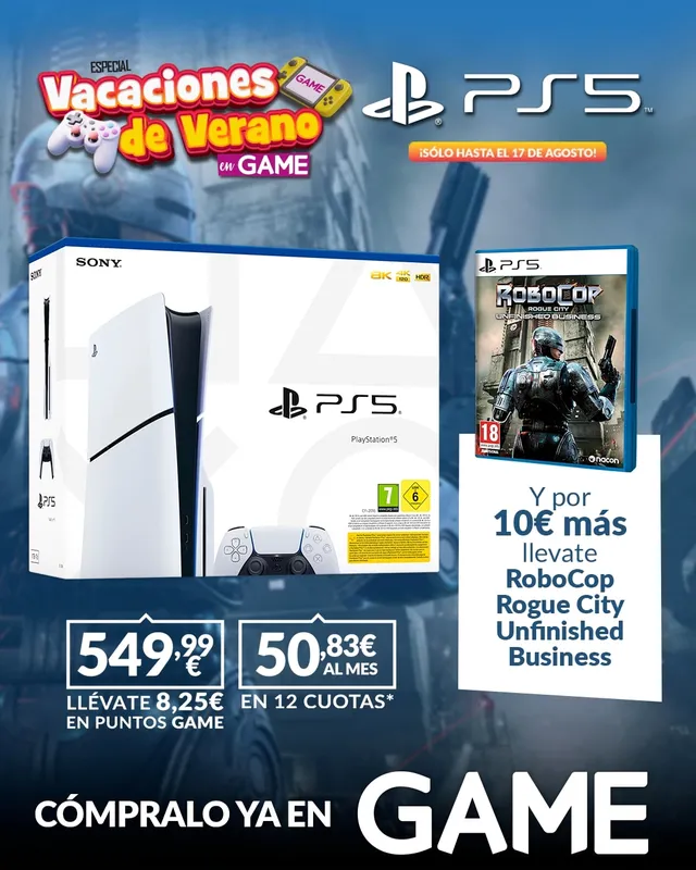 Promociones recientes en GAME: el Especial de Verano