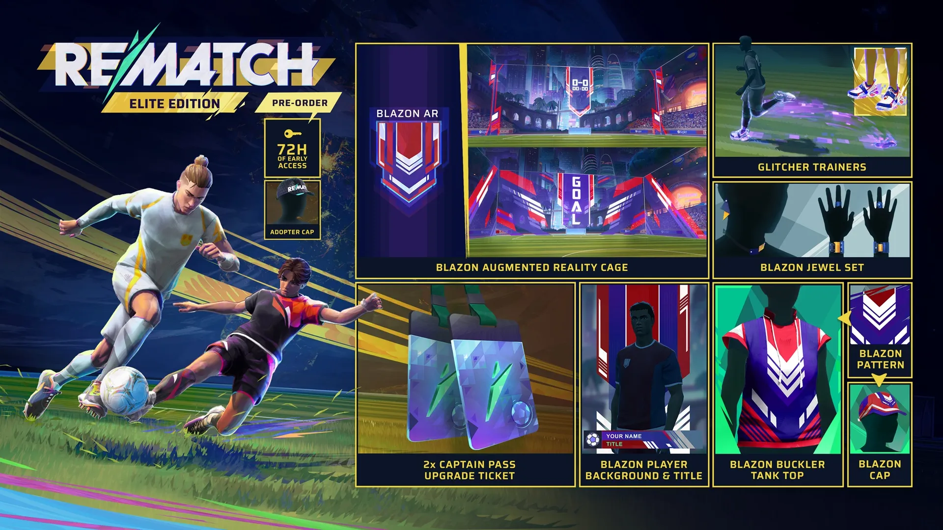 REMATCH Temporada 5: Blue Lock y Aura Striker 3v3