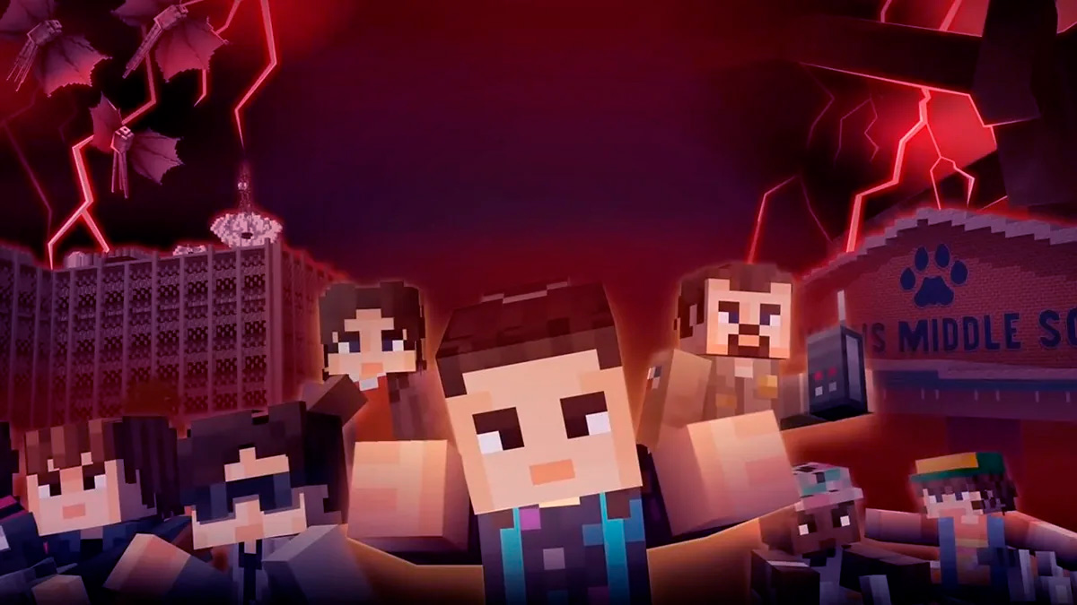 Revive Stranger Things en Minecraft con el nuevo DLC