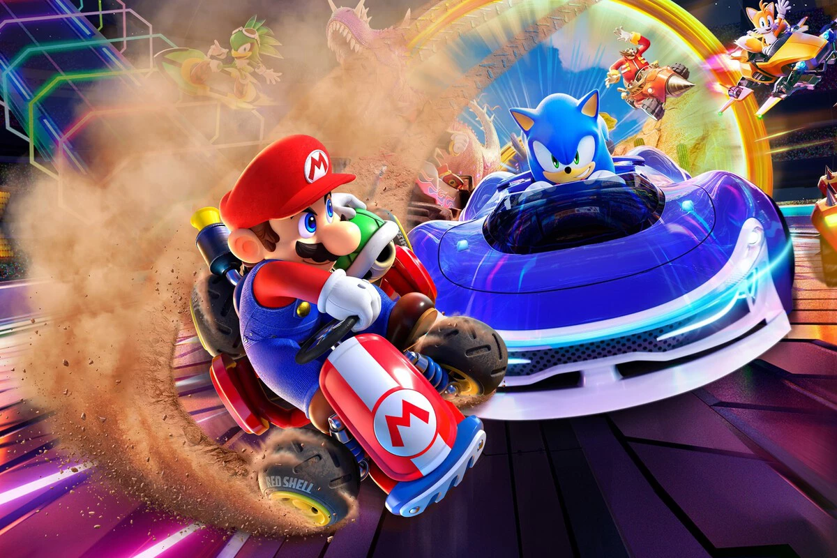 SEGA desafía a Mario Kart con su estilo veloz en 2025