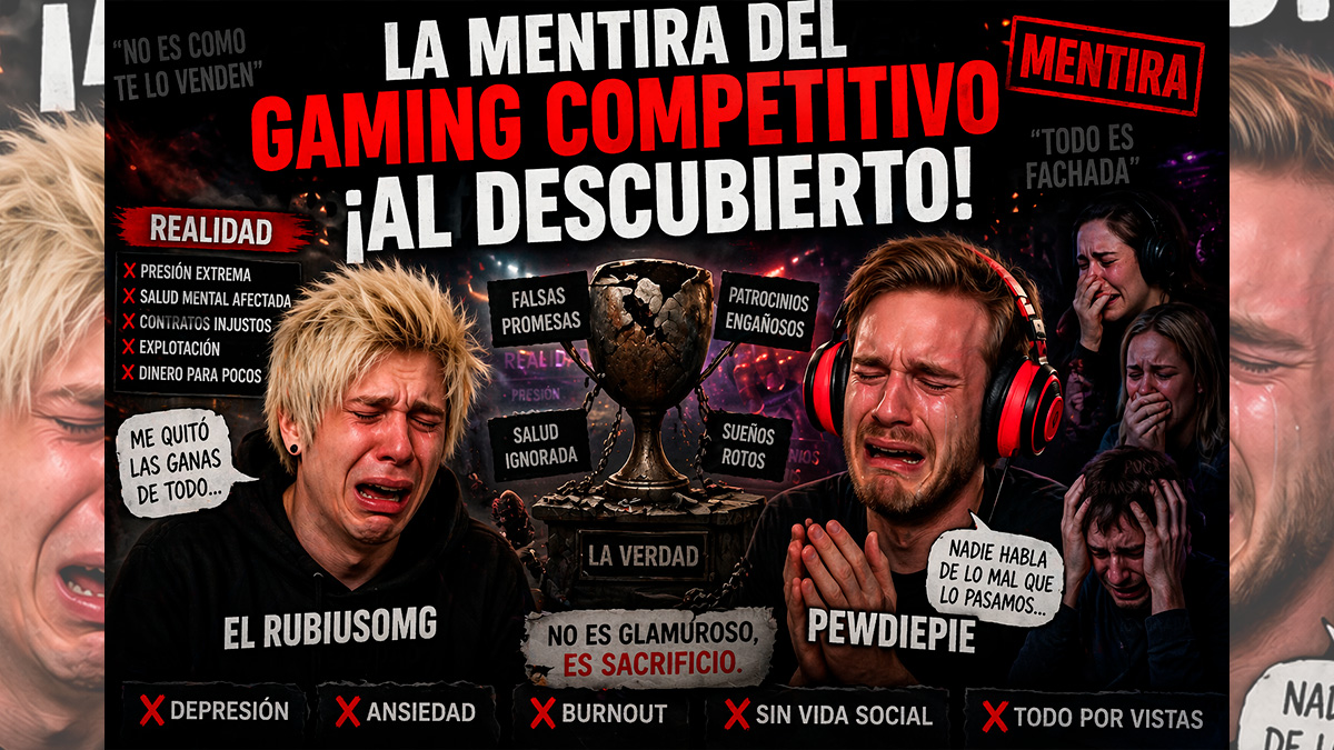 Serie: La mentira del gaming competitivo al descubierto!!