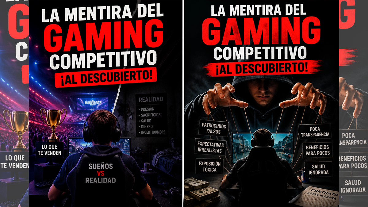 Serie: La mentira del gaming competitivo al descubierto!!