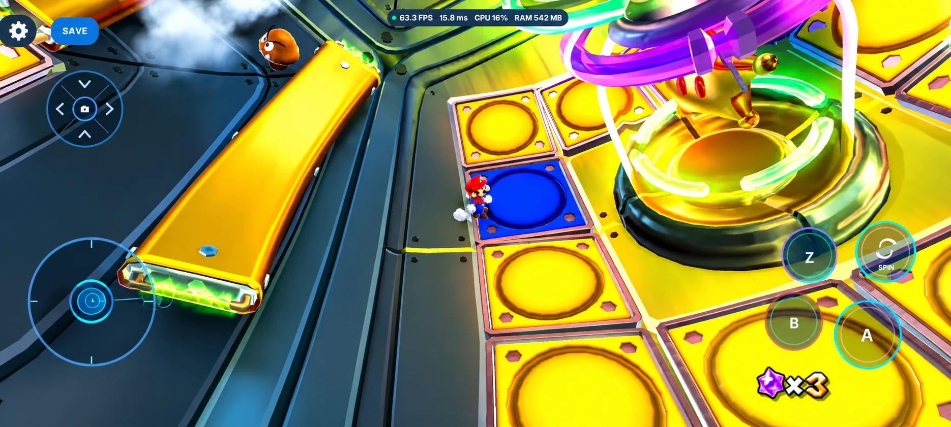 Super Mario Galaxy en Android a 1440p y 60 FPS: guía