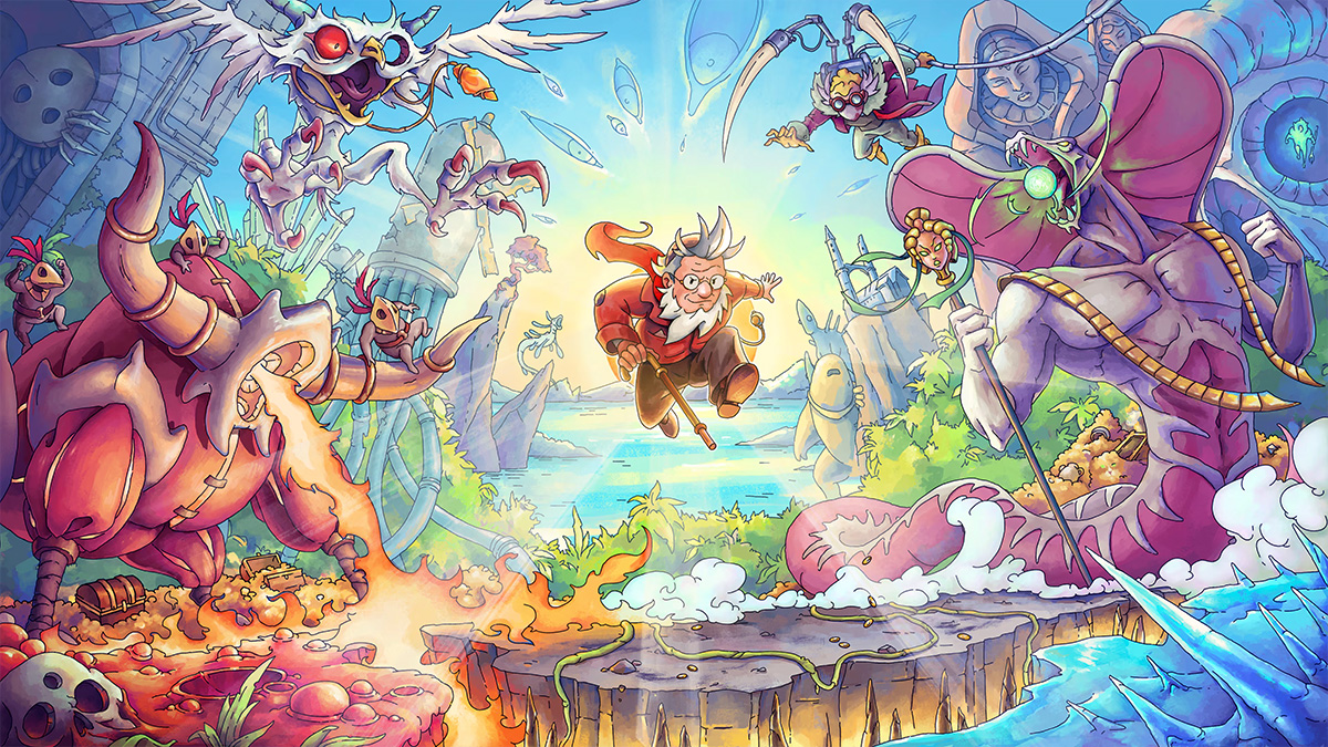 The Eternal Life of Goldman anuncia demo para Steam Next Fest