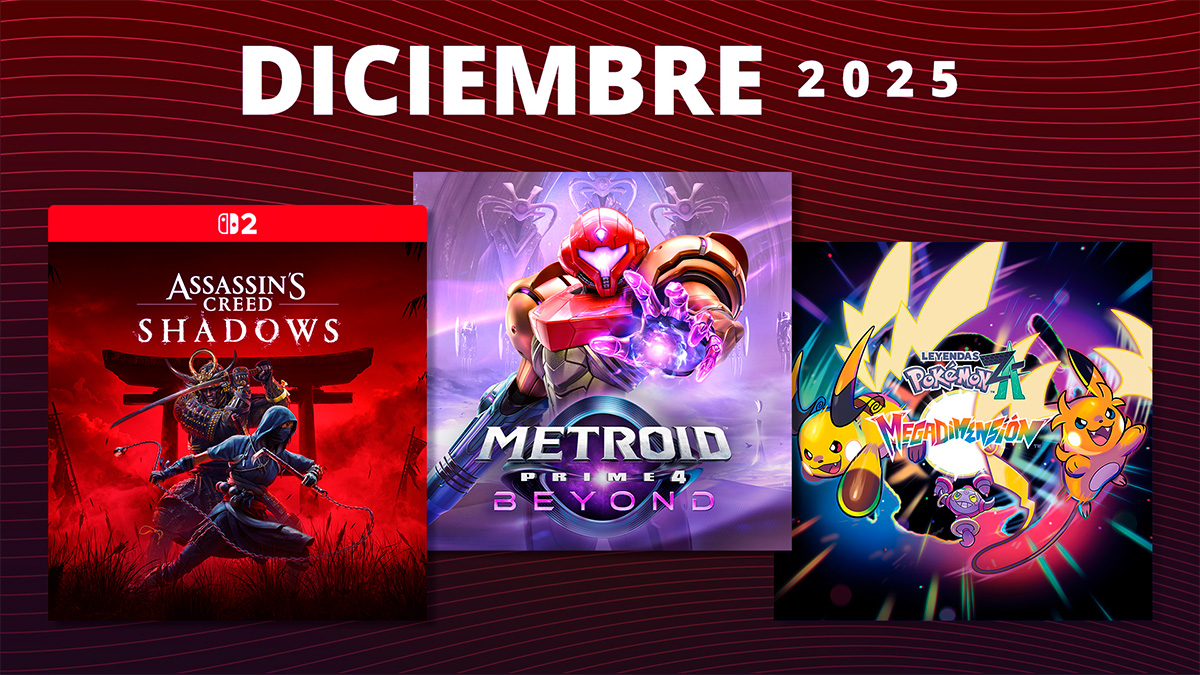 Top 20 juegos más esperados de diciembre en Switch 1 y 2